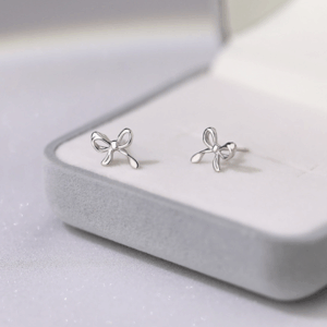 Sweet Bow Stud Earrings